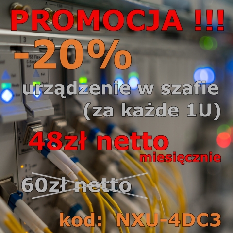 4dataCenter / Promocja / -20% za urządzenie w 4DC3